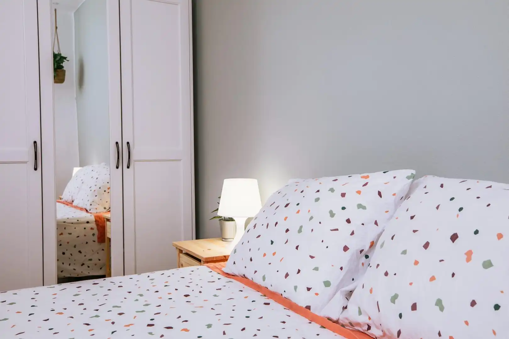 Schlafzimmer von Wohnung zum Verkauf in Sabiñánigo mit Heizung, Abstellraum und Möbliert