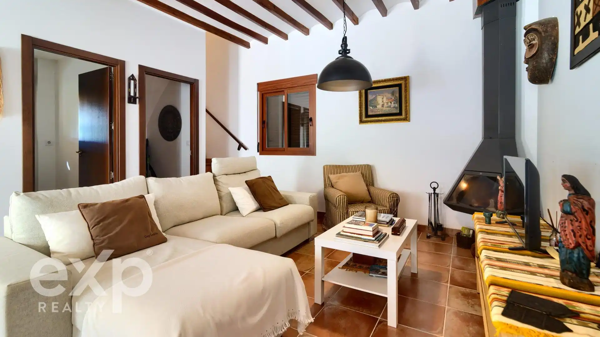 Sala de estar de Casa o chalet en venta en Parcent con Jardín privado, Terraza y Trastero
