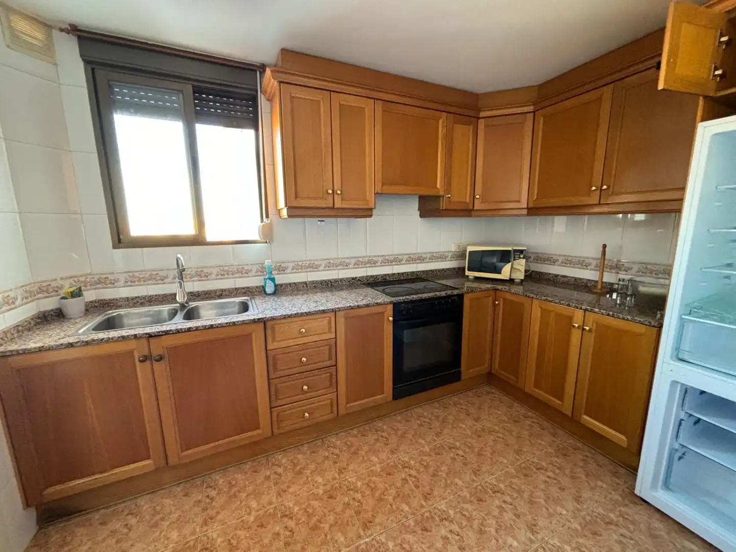 Kitchen of Flat for sale in Vila-real  with Air Conditioner, Heating and Terrace