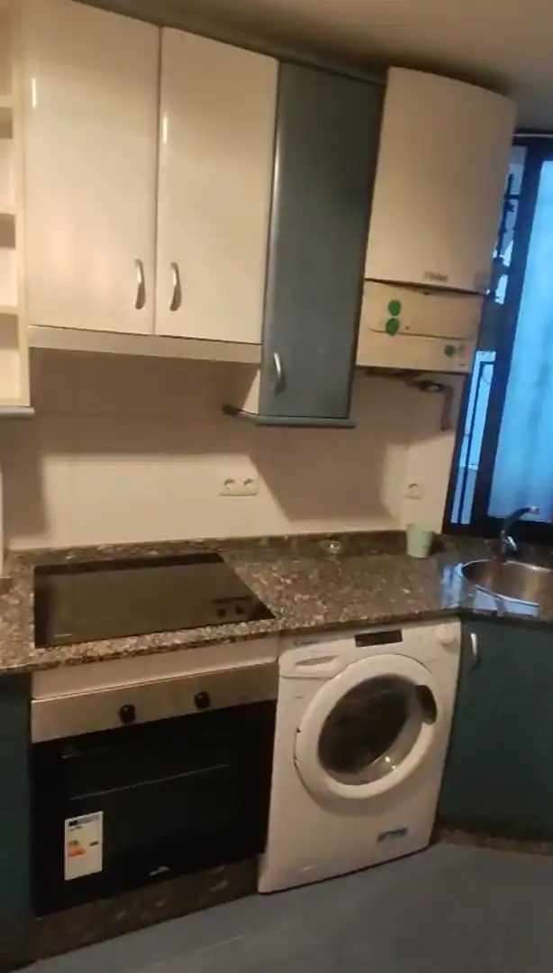 Cocina de Piso de alquiler en Ponferrada con Amueblado