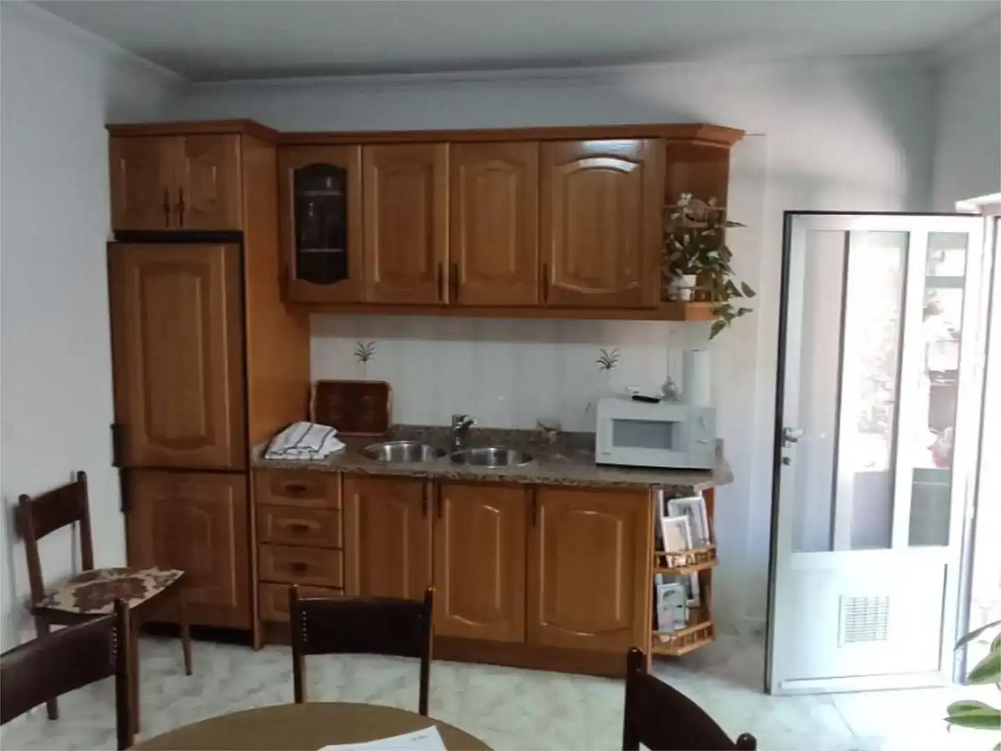 Kitchen of Flat for sale in Melgar de Tera  with Furnished and Balcony