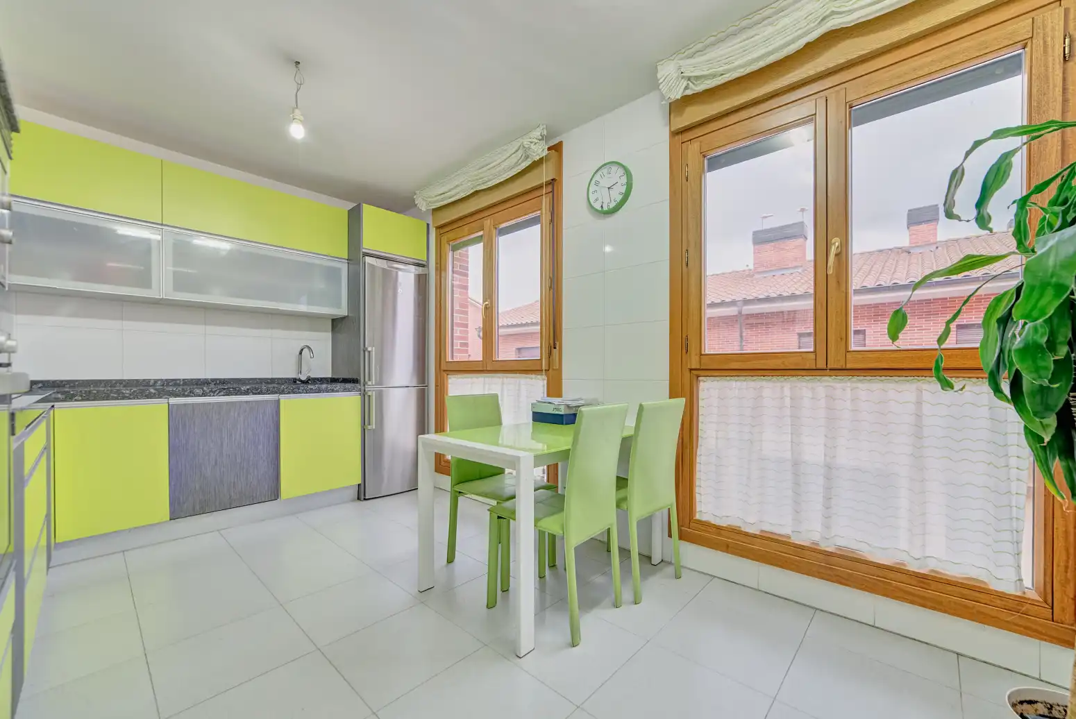 Cocina de Casa adosada en venta en Olite / Erriberri con Calefacción, Jardín privado y Parquet