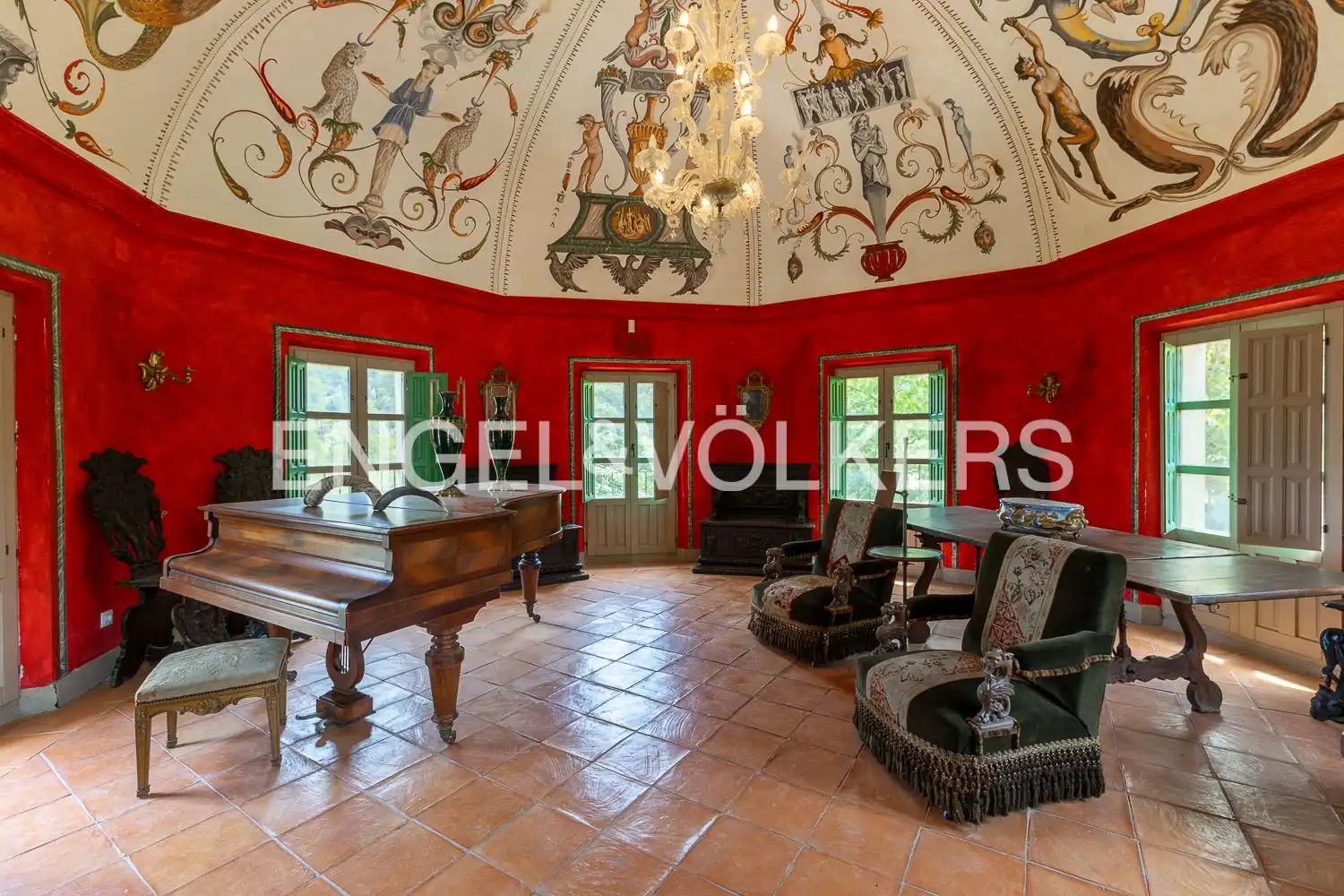 Sala d'estar de Finca rústica en venda en Alcoleja amb Aire condicionat, Calefacció i Jardí privat