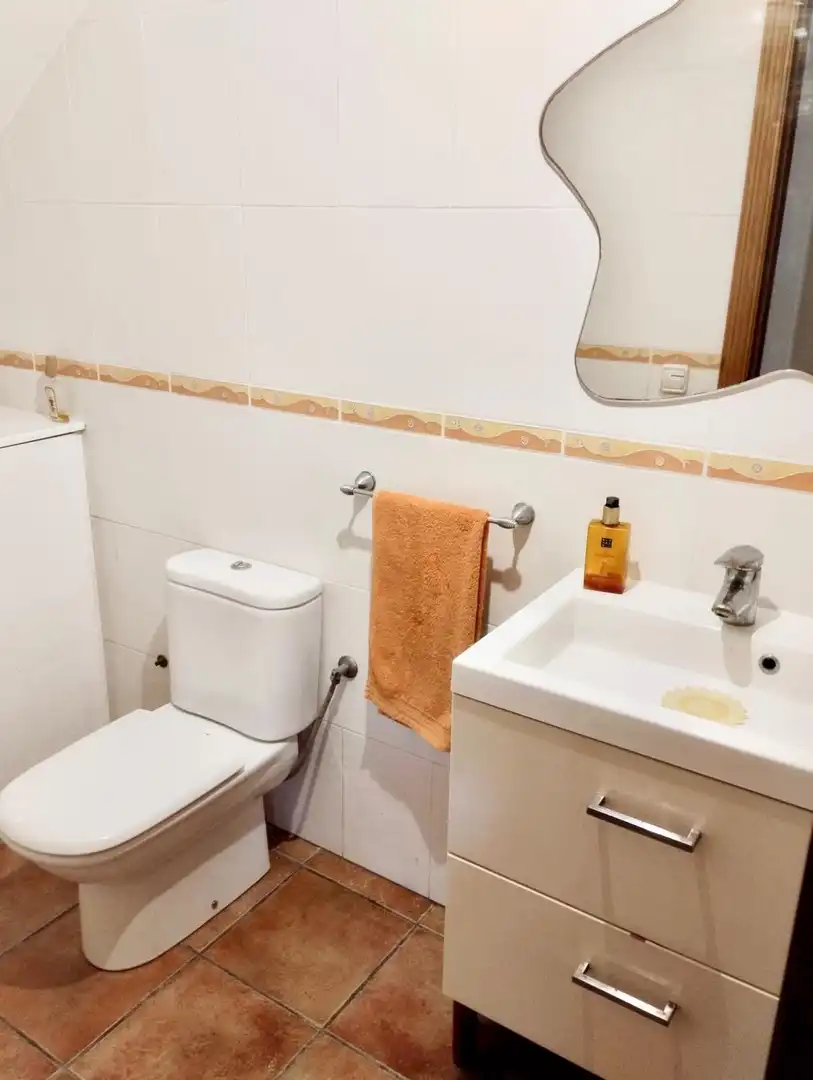 Bany de Casa adosada en venda en Cullera amb Aire condicionat, Calefacció i Jardí privat