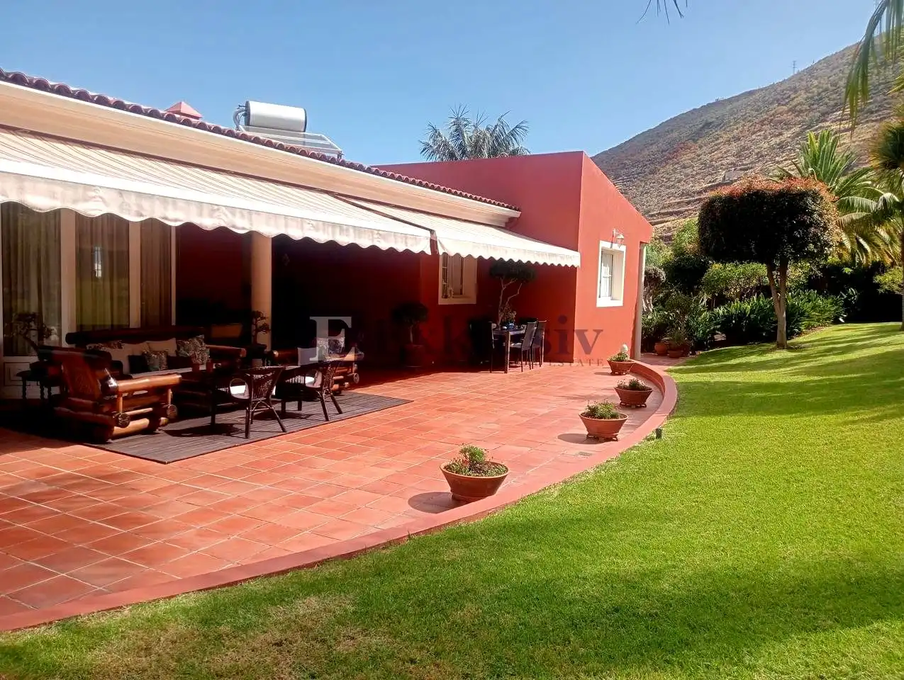 Exterior view of Houses for sale in La Orotava  with Air Conditioner, Private garden and Terrace