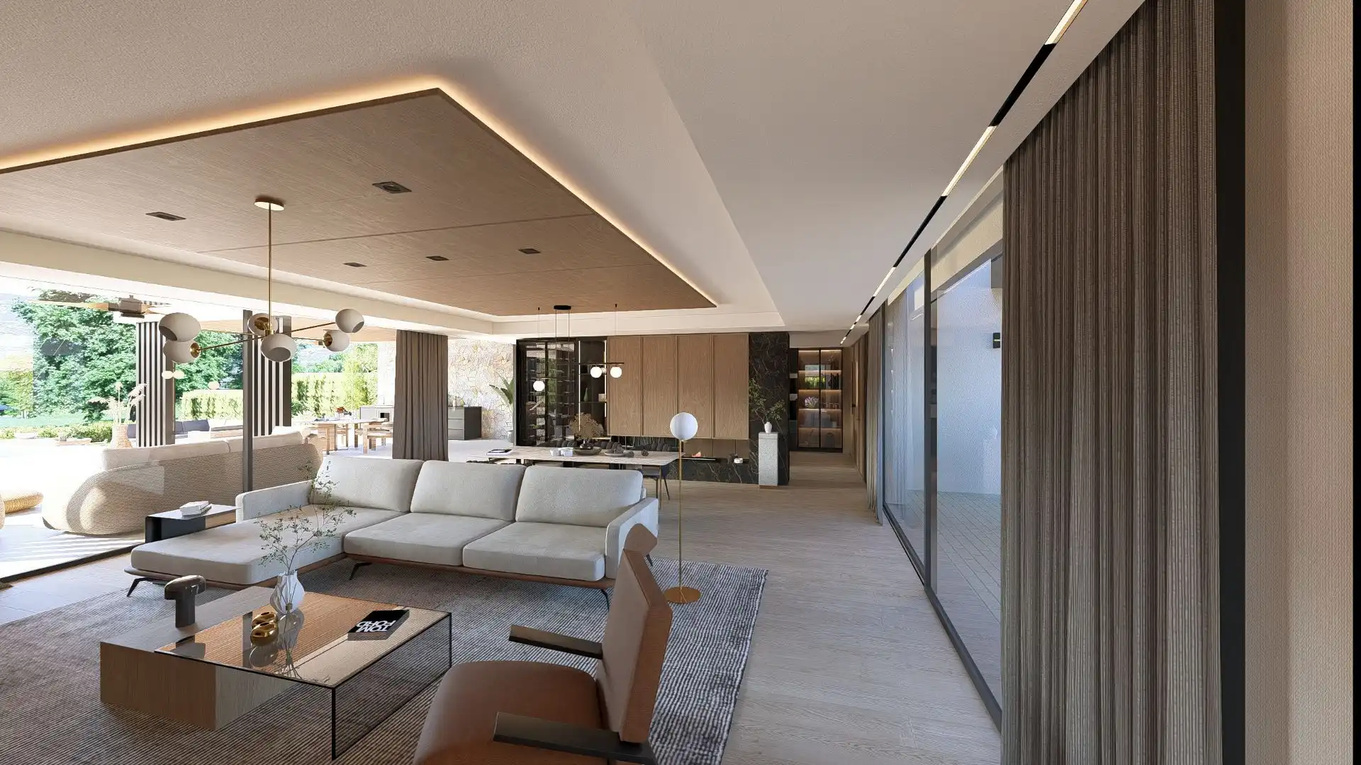 Living room of Houses for sale in Murcia  with Air Conditioner, Heating and Private garden