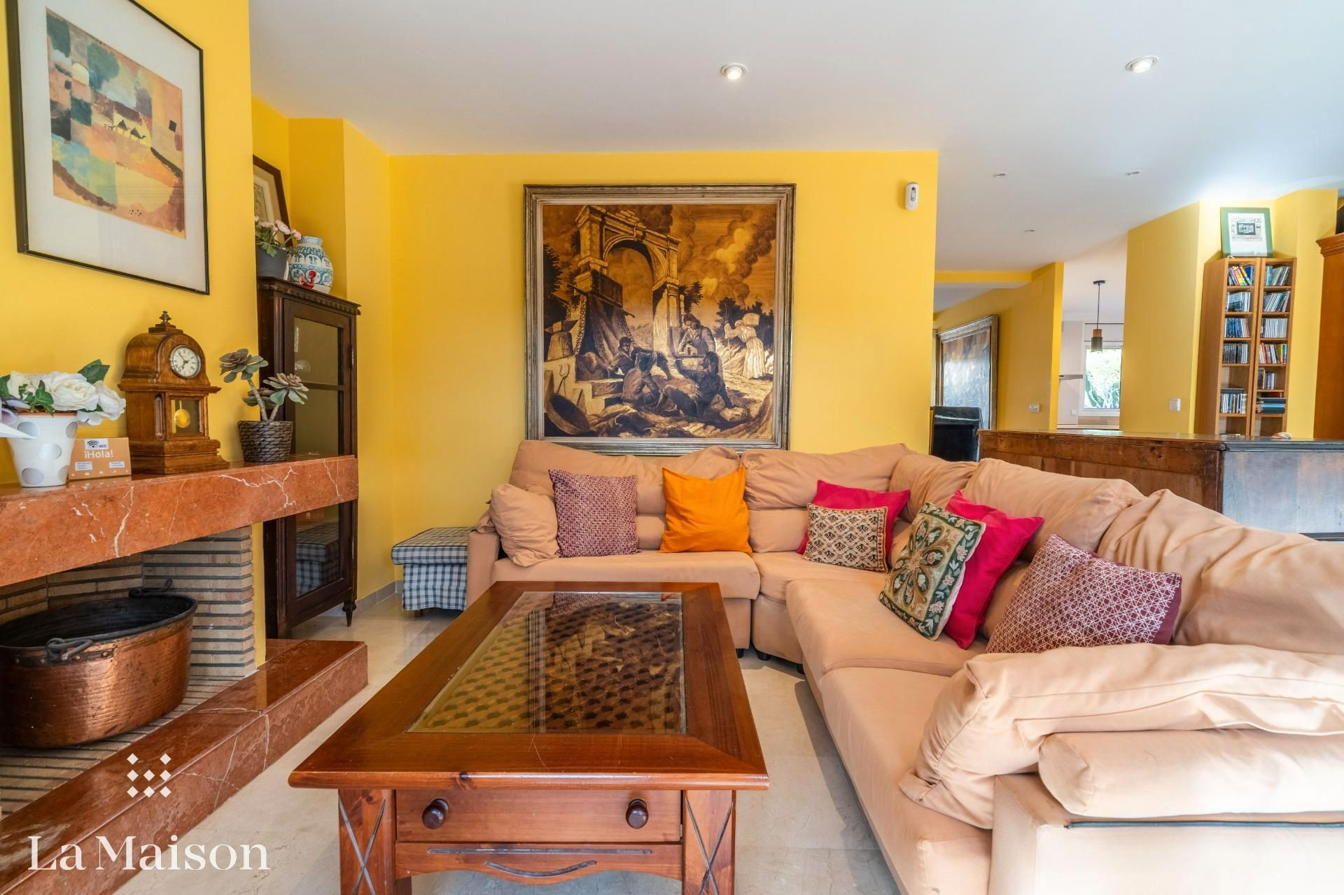 Living room of House or chalet for sale in Sant Vicenç de Montalt  with Air Conditioner, Heating and Private garden