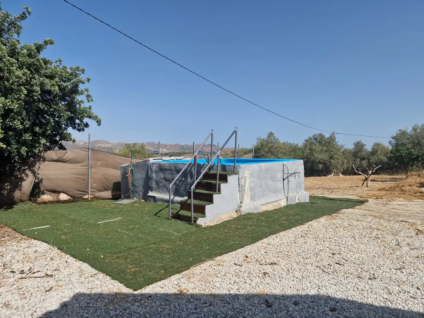 Piscina de Finca rústica de lloguer en Málaga amb Aire condicionat, Piscina i Moblat