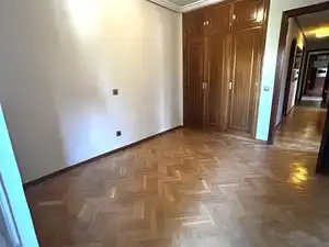 Bedroom of Flat for rent in Madrid  with Air Conditioner, Heating and Parquet flooring