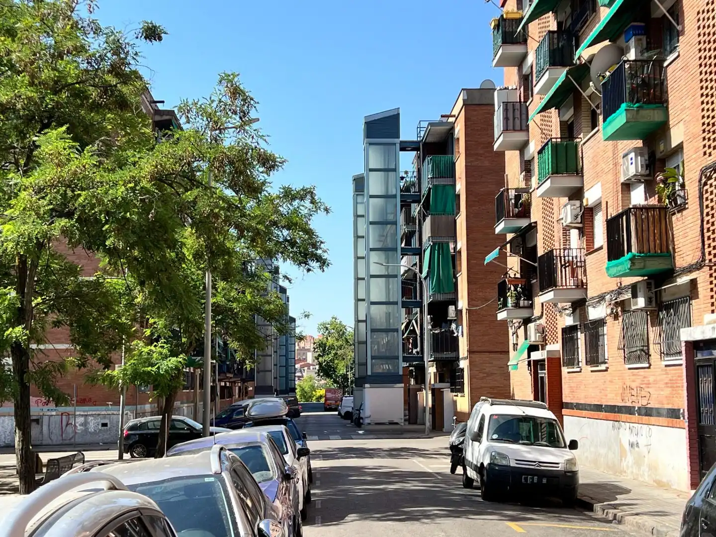 Exterior view of Flat for sale in Sabadell  with Heating, Furnished and Balcony