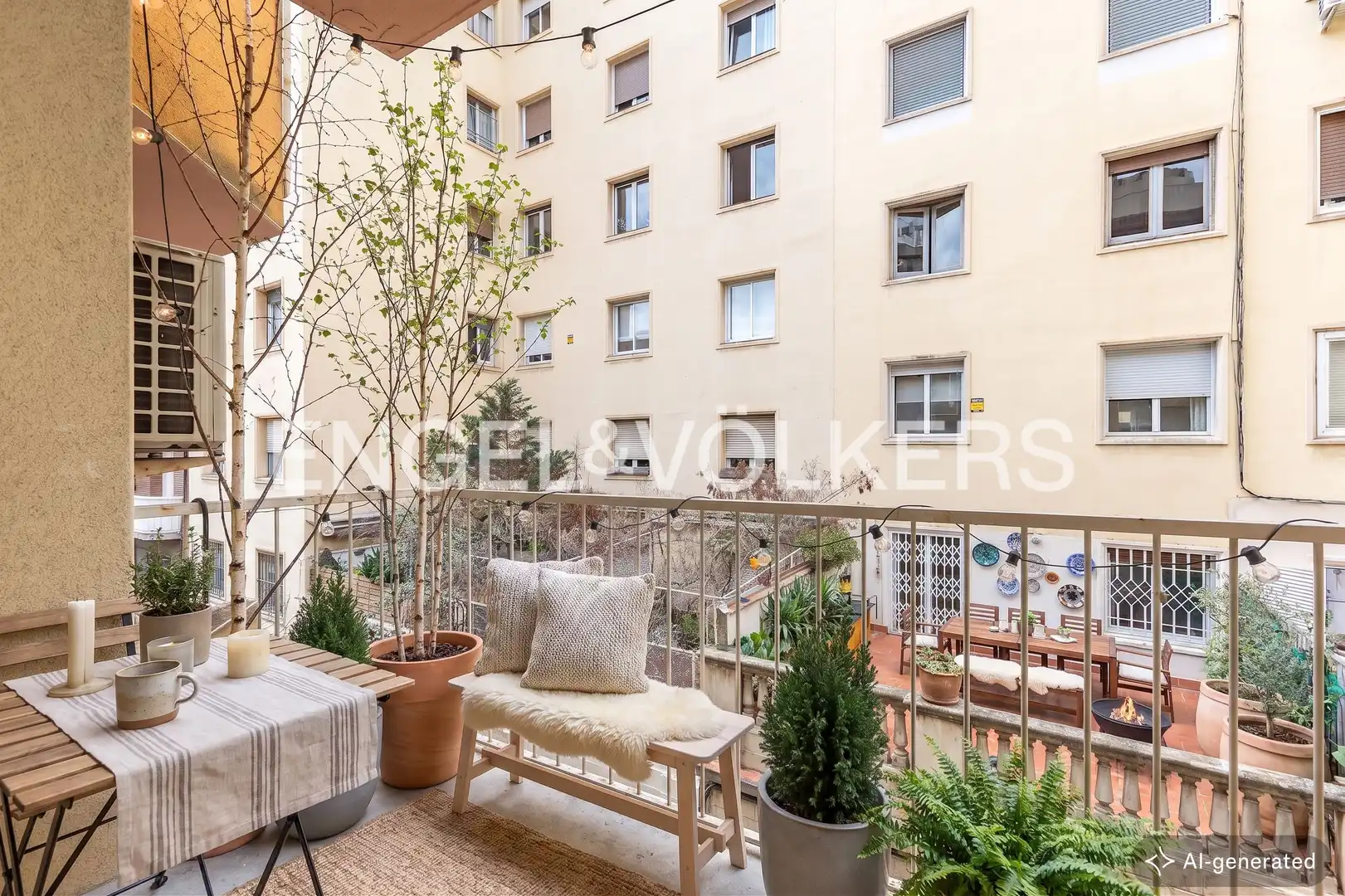 Terraza de Piso en venta en Barcelona con Aire acondicionado, Calefacción y Balcón