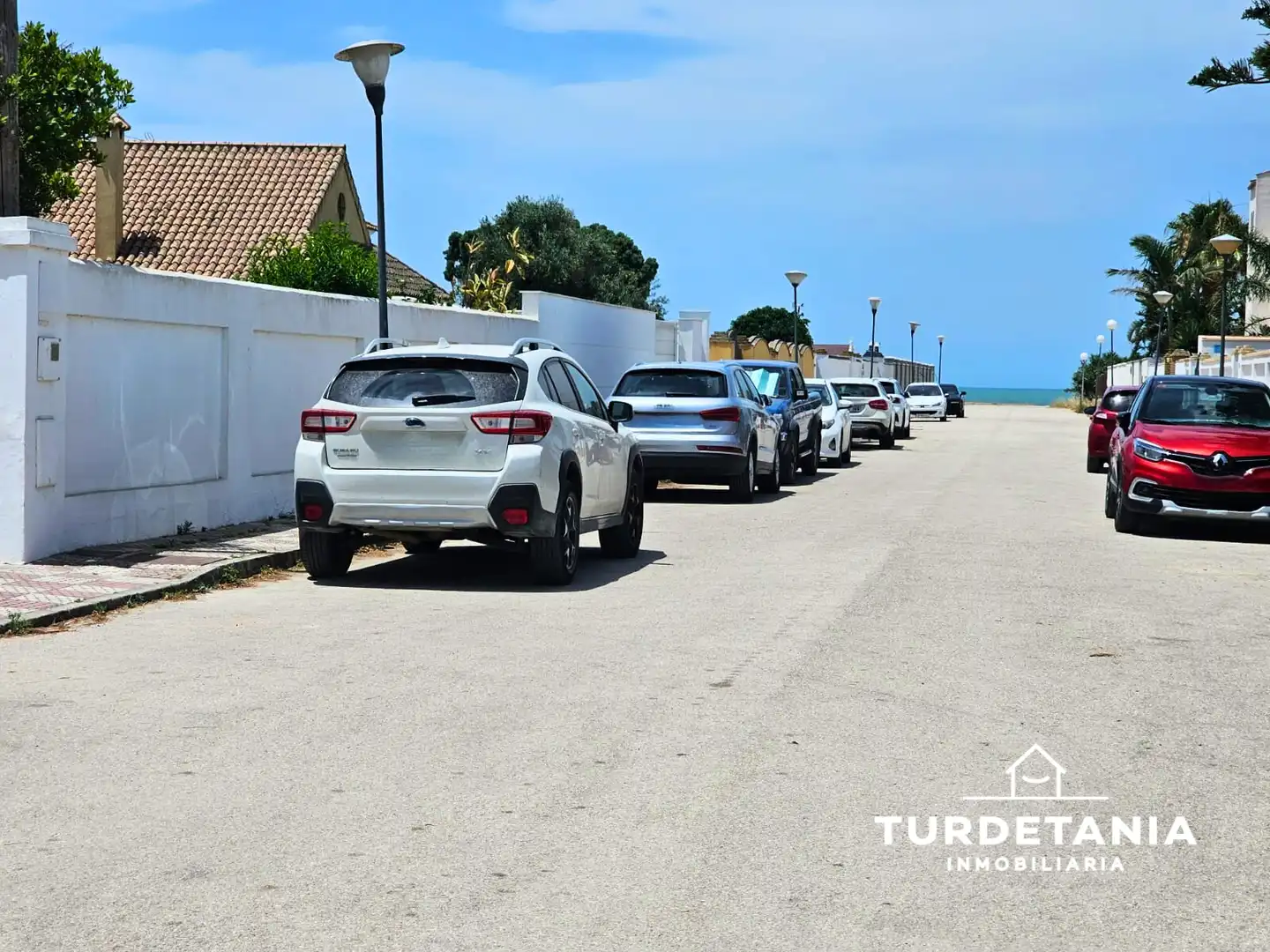 Parking de Casa o chalet de alquiler en Chipiona con Aire acondicionado, Jardín privado y Amueblado