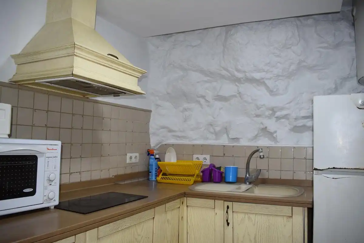 Cuina de Casa adosada en venda en Almuñécar amb Terrassa, Moblat i Microones