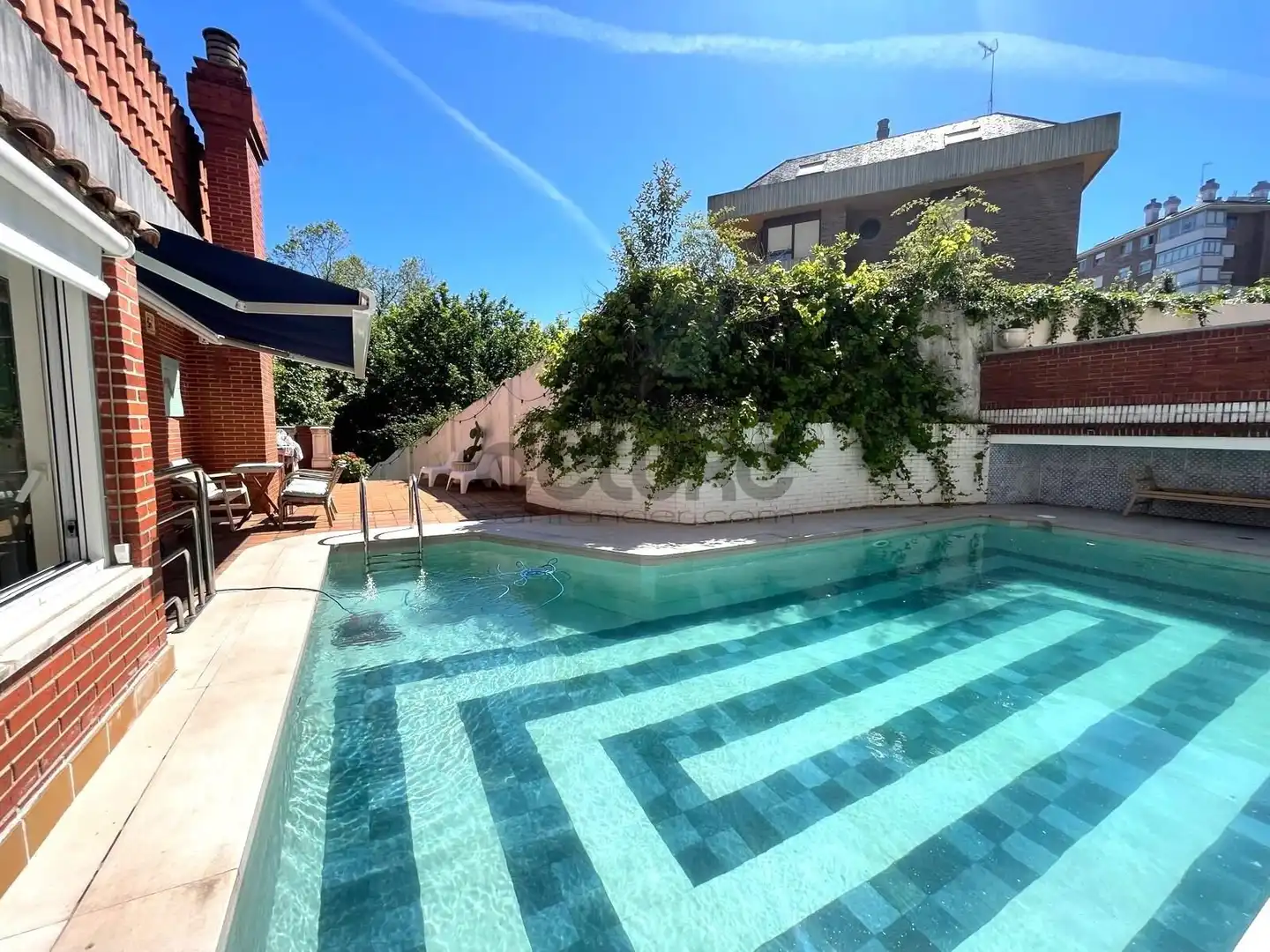 Piscina de Casa o chalet de alquiler en Santander con Calefacción, Jardín privado y Piscina