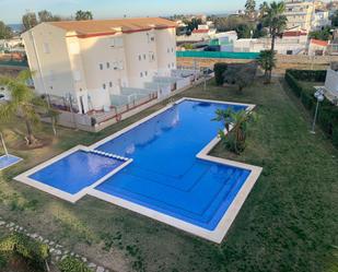 Swimming pool of Apartment to rent in Oliva  with Air Conditioner and Terrace