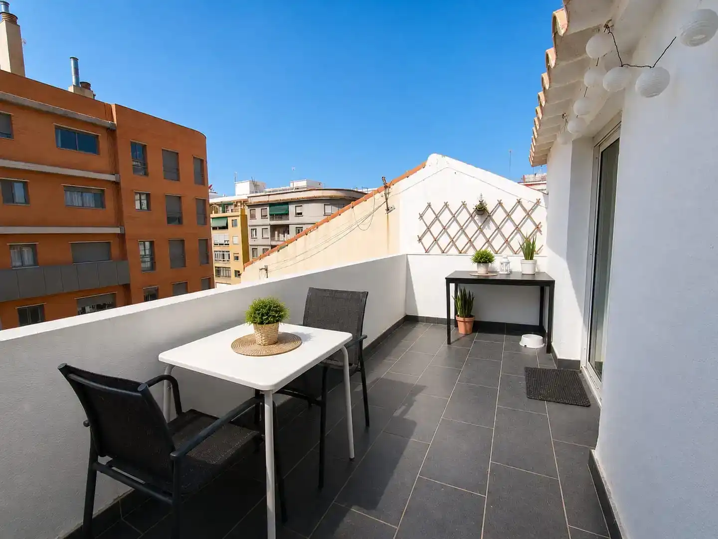 Terrassa de Pis de lloguer en Málaga Capital amb Aire condicionat