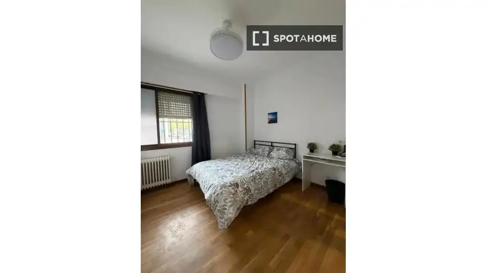 Bedroom of Flat for rent in Madrid  with Air Conditioner, Heating and Furnished