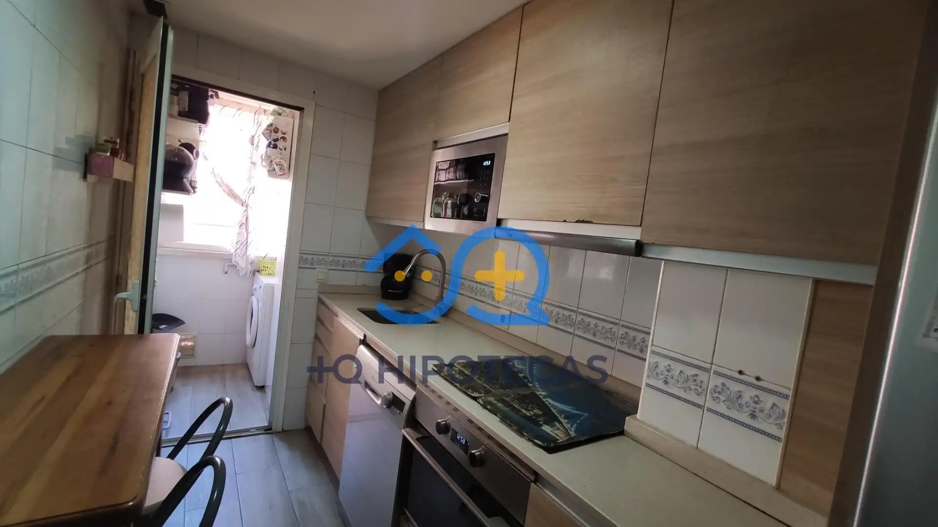 Kitchen of Flat for sale in Humanes de Madrid  with Parquet flooring, Storage room and Balcony