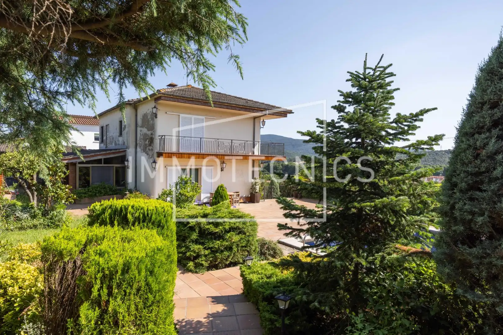 Exterior view of Houses for sale in Sant Celoni  with Air Conditioner, Private garden and Swimming Pool