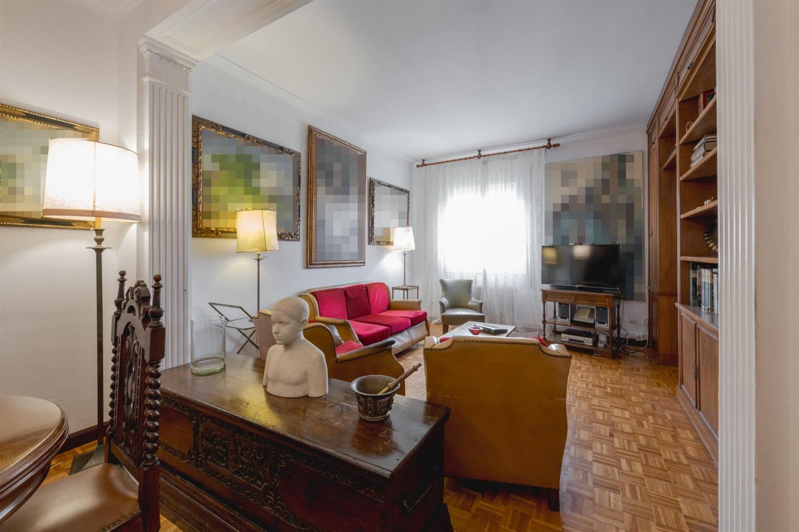Sala de estar de Piso en venta en  Barcelona Capital