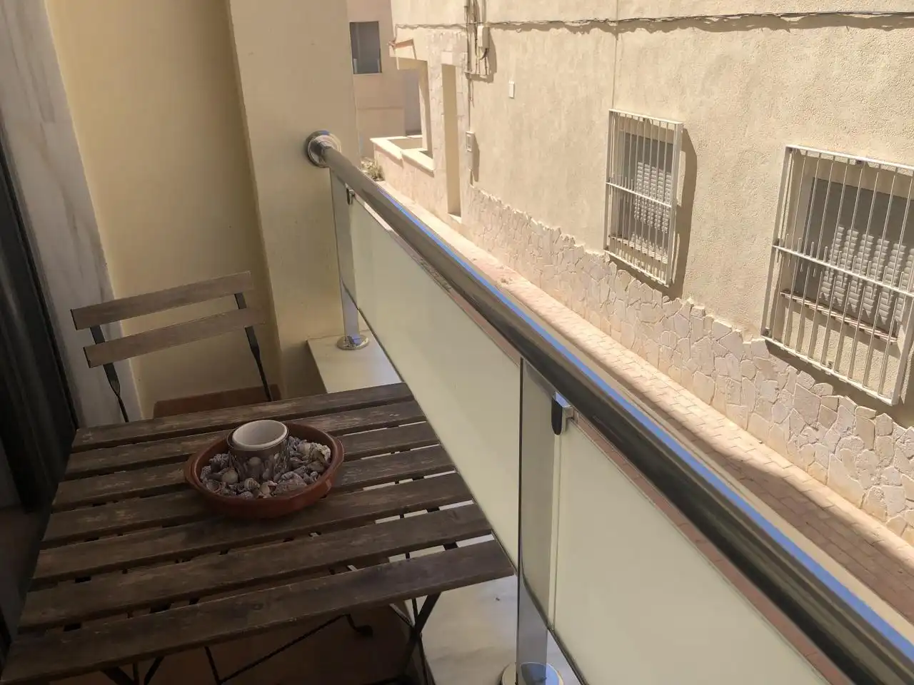 Balcony of Apartments for rent in Cuevas del Almanzora  with Air Conditioner, Terrace and Furnished