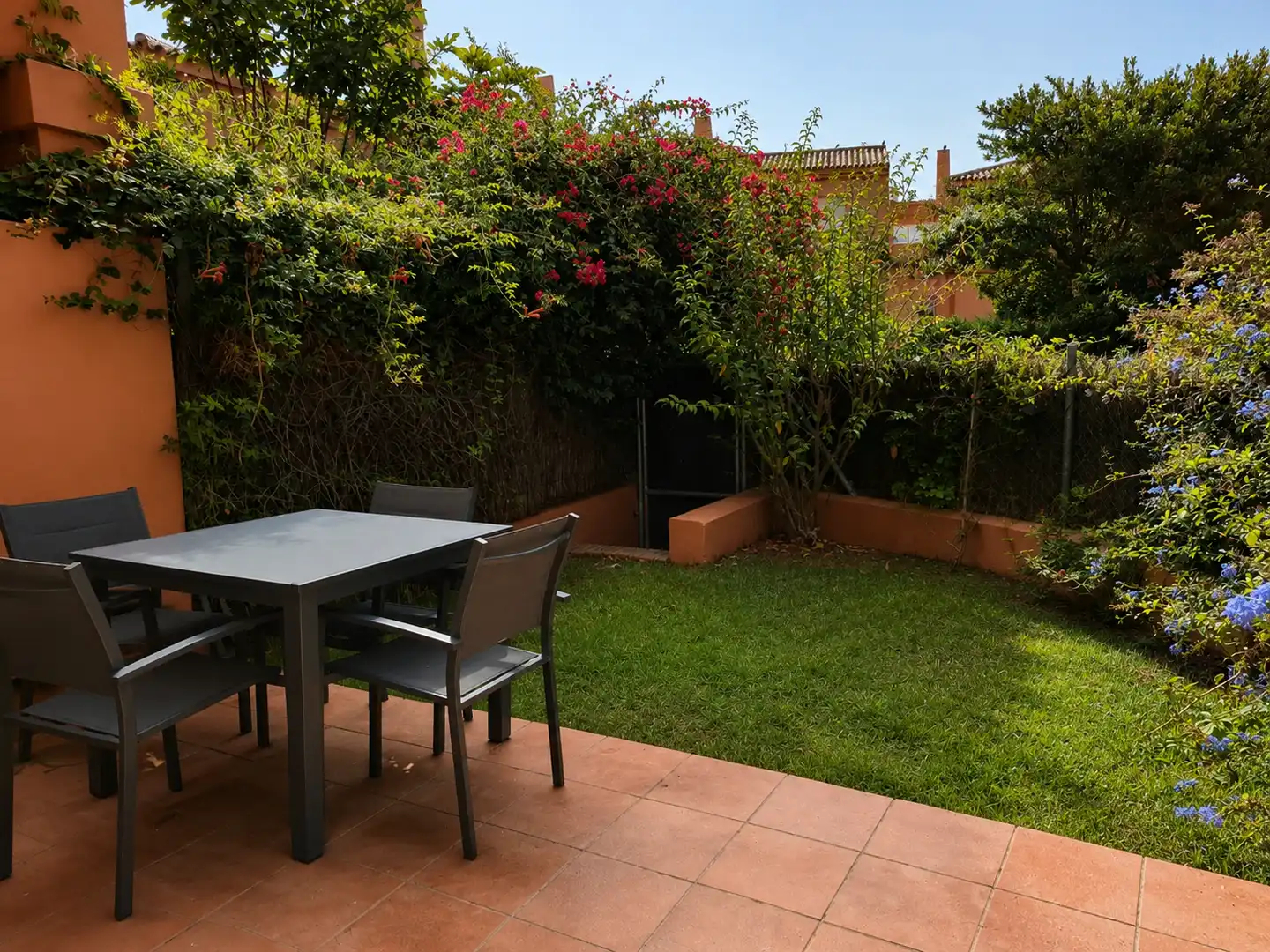 Terrace of Detached homes for sale in El Puerto de Santa María  with Air Conditioner, Heating and Private garden