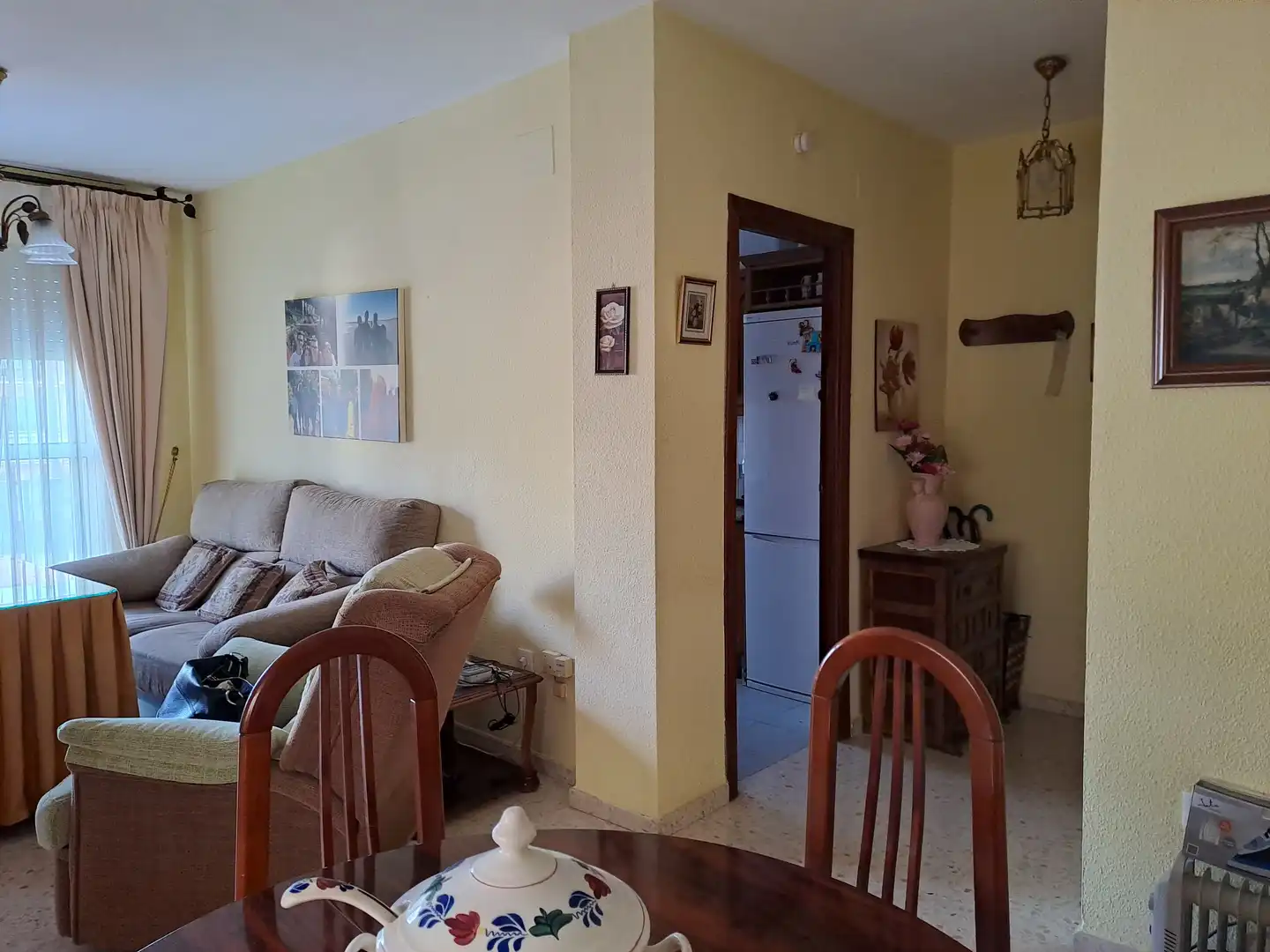 Sala d'estar de Pis de lloguer en Dos Hermanas amb Aire condicionat, Calefacció i Terrassa