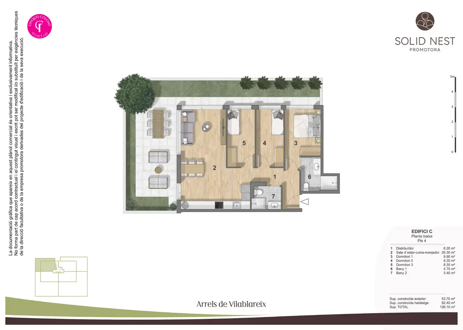 New build Ground floor with terrace for sale in Carrer Francesc Macià 13, imagen 3