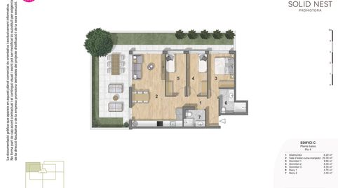 Foto 3 de Piso en venta en Carrer Francesc Macià, 13, Vilablareix, Girona