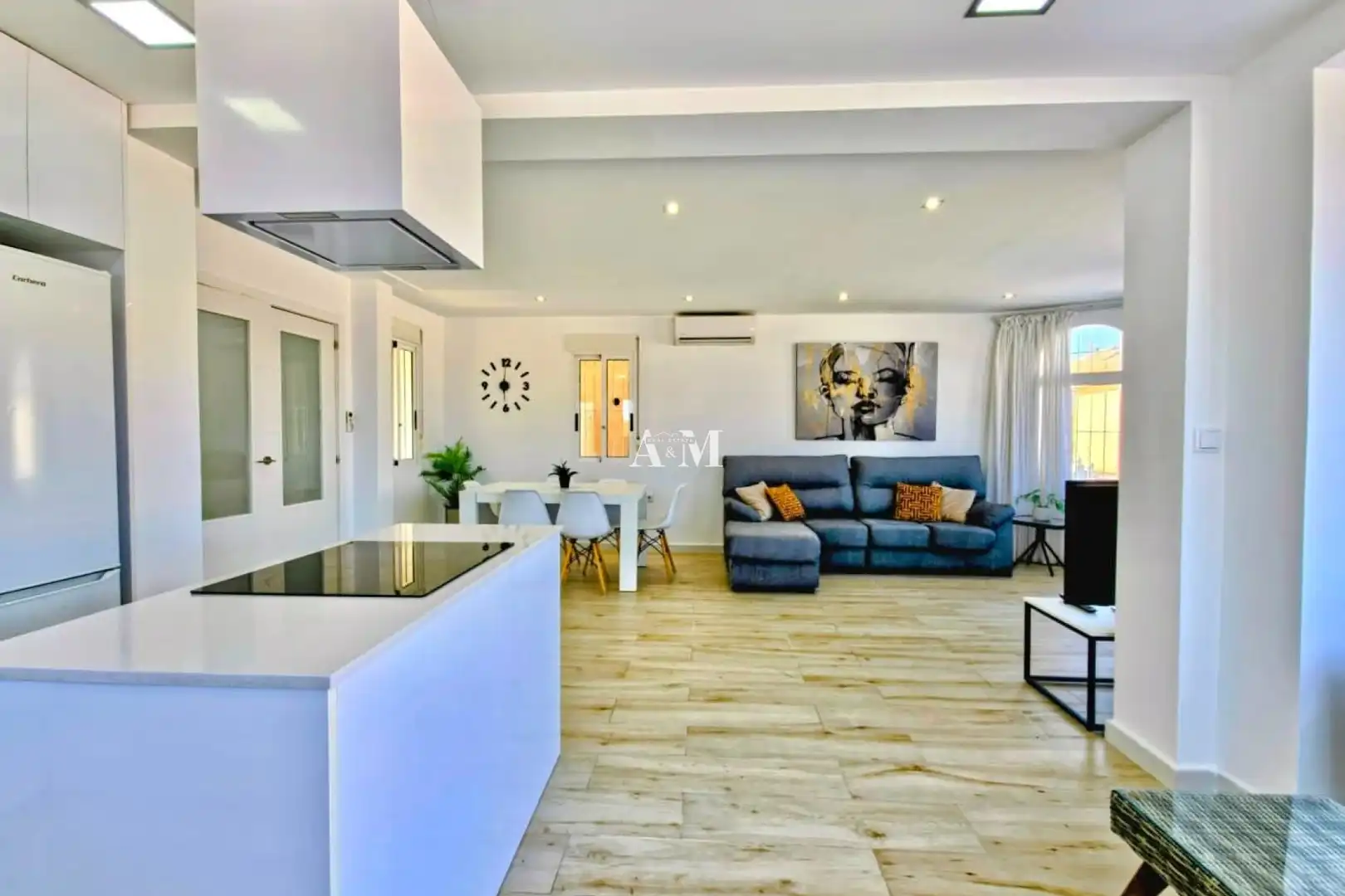 Sala de estar de Casa o chalet de alquiler en Orihuela con Aire acondicionado, Calefacción y Terraza