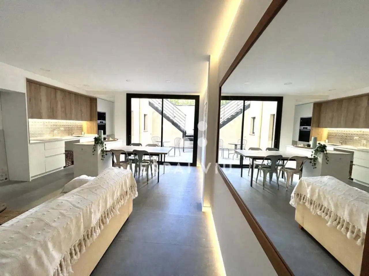 Wohnzimmer von Haus oder Chalet zum Verkauf in Terrassa mit Klimaanlage, Heizung und Privatgarten