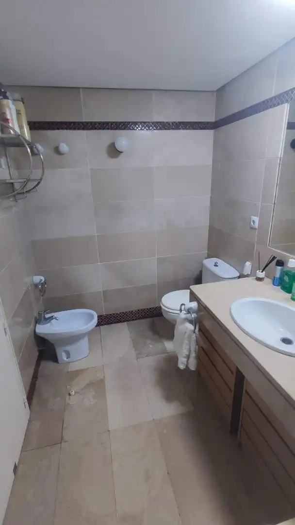 Bany de Apartament de lloguer en El Ejido amb Aire condicionat, Terrassa i Balcó