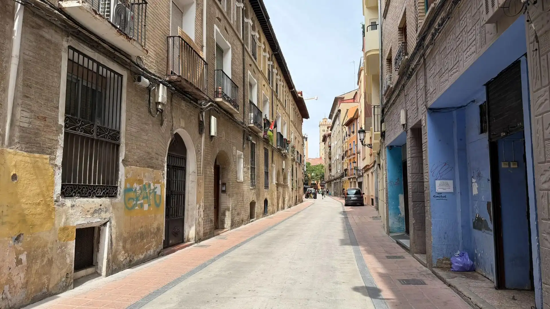 Vista exterior de Piso en venta en Zaragoza