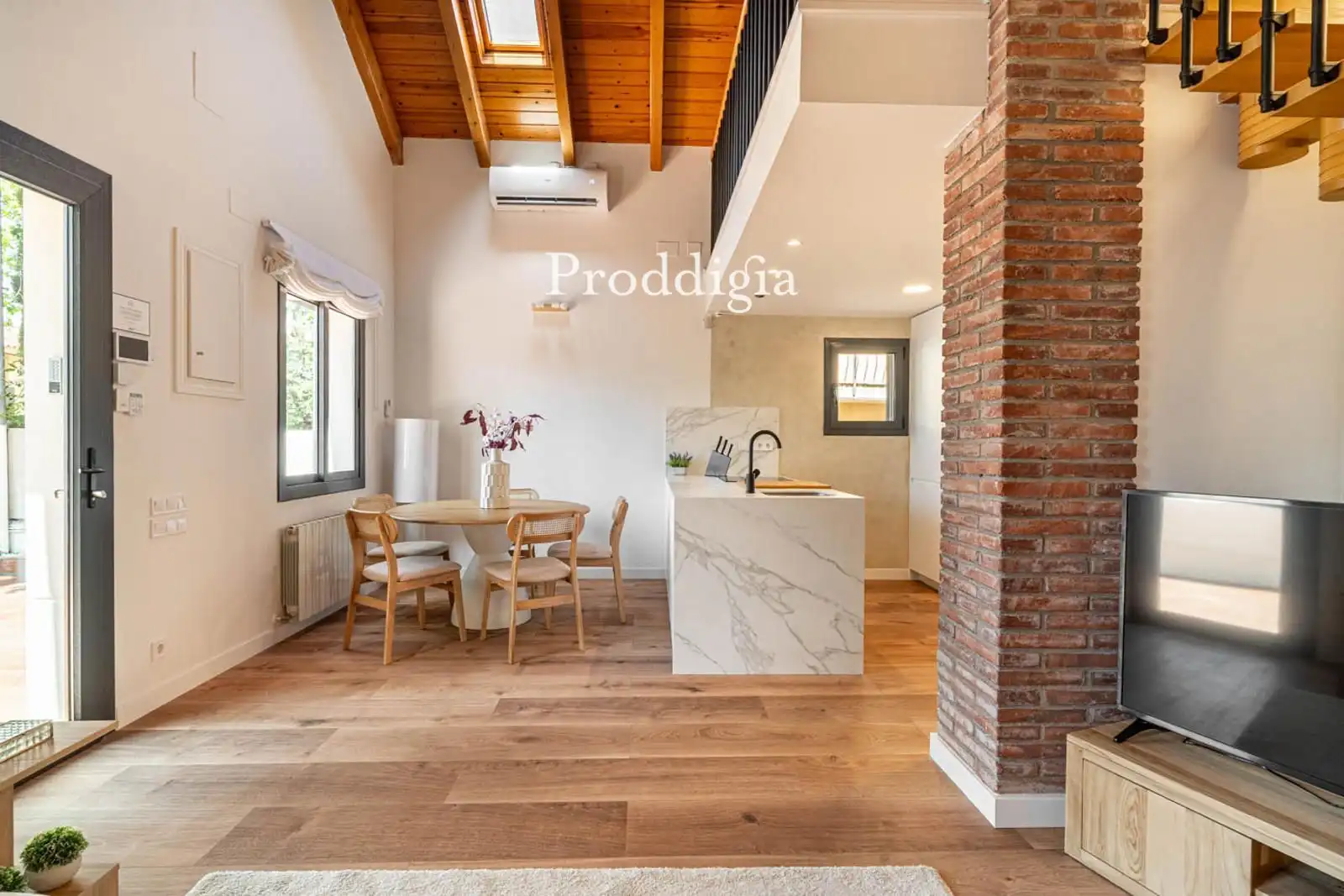 Kitchen of Houses for rent in Sant Cugat del Vallès  with Air Conditioner, Swimming Pool and Alarm