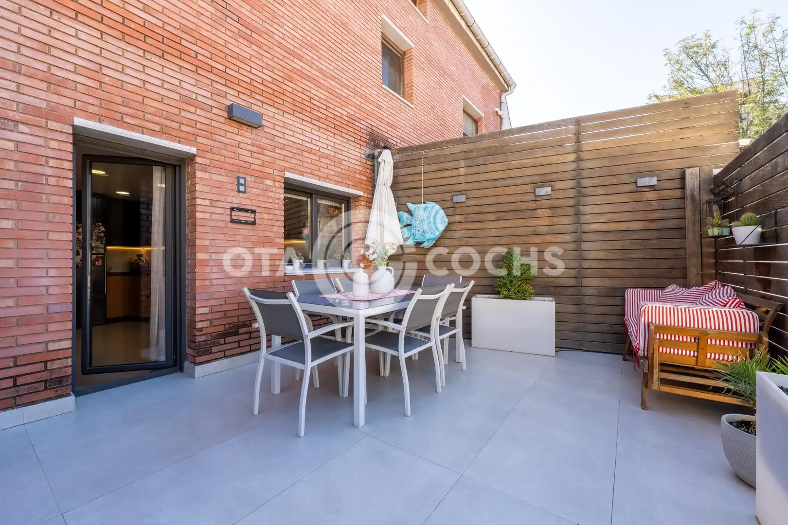 Terrassa de Casa adosada en venda en Reus amb Aire condicionat, Calefacció i Jardí privat