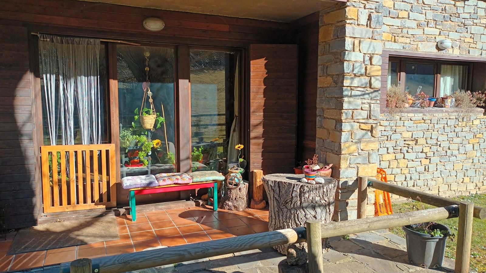 Terrace of Planta baja for sale in Alins  with Heating, Terrace and Furnished