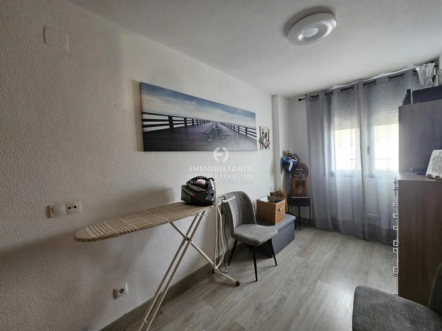 Schlafzimmer von Wohnung zum Verkauf in Aspe mit Klimaanlage, Heizung und Privatgarten