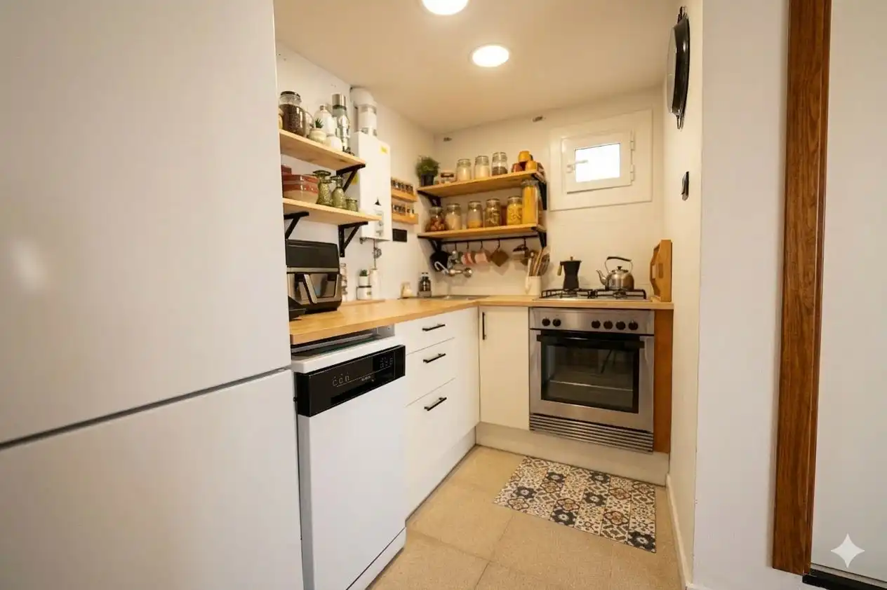 Kitchen of Houses for sale in Sils  with Private garden