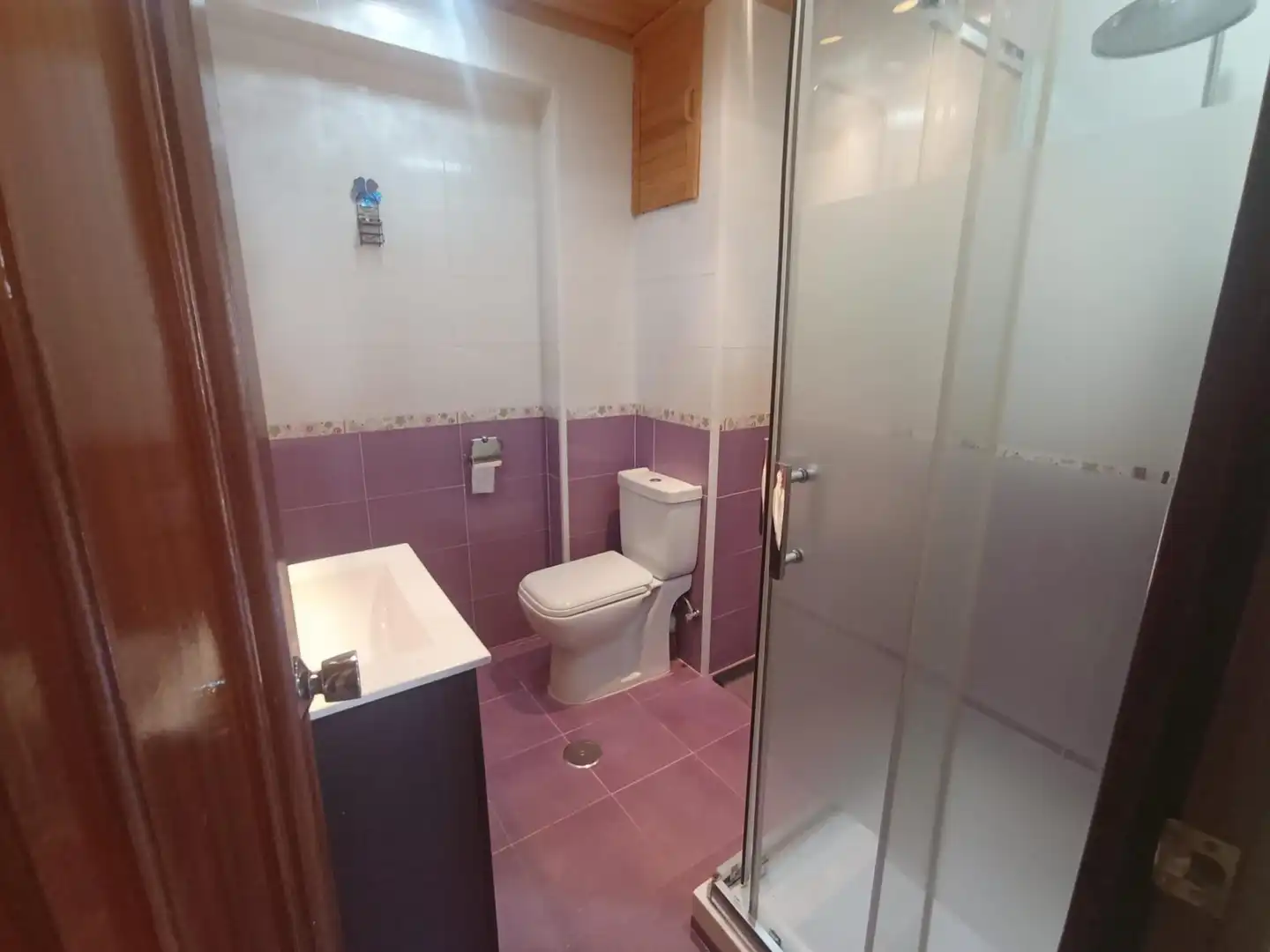 Bathroom of Flat for sale in Málaga  with Furnished