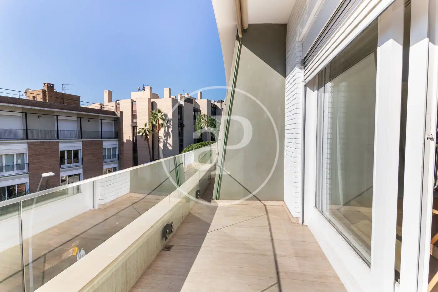 Exterior view of Flat for rent in Barcelona  with Air Conditioner, Heating and Terrace