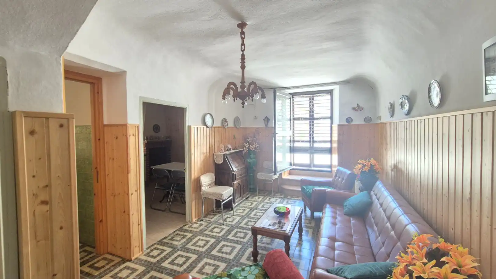 Sala de estar de Finca rústica en venta en Sant Miquel de Fluvià