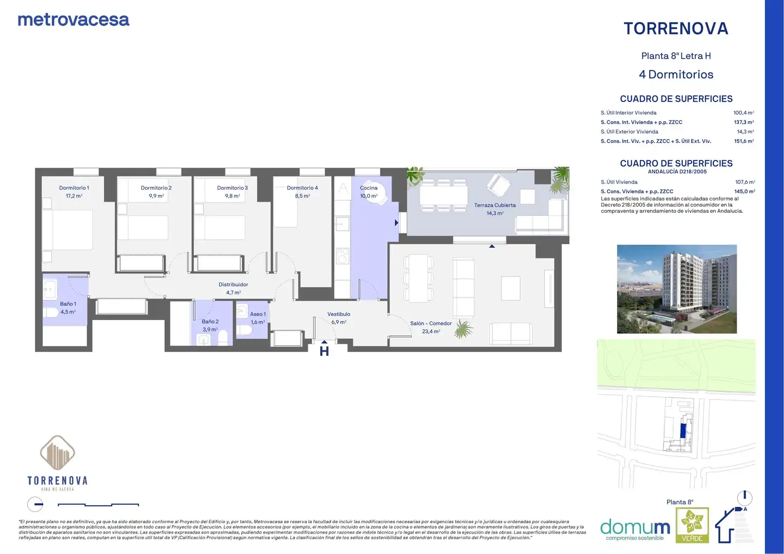 Piso de obra nueva en venta en Cruz del Campo, parcela RMA . ARIDSP, imagen 2