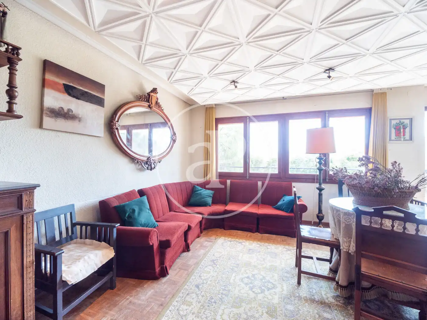 Sala de estar de Casa o chalet en venta en Gilet con Calefacción, Jardín privado y Terraza