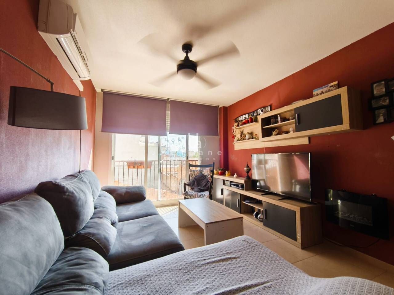 Living room of Flat for sale in  Murcia Capital  with Air Conditioner and Storage room