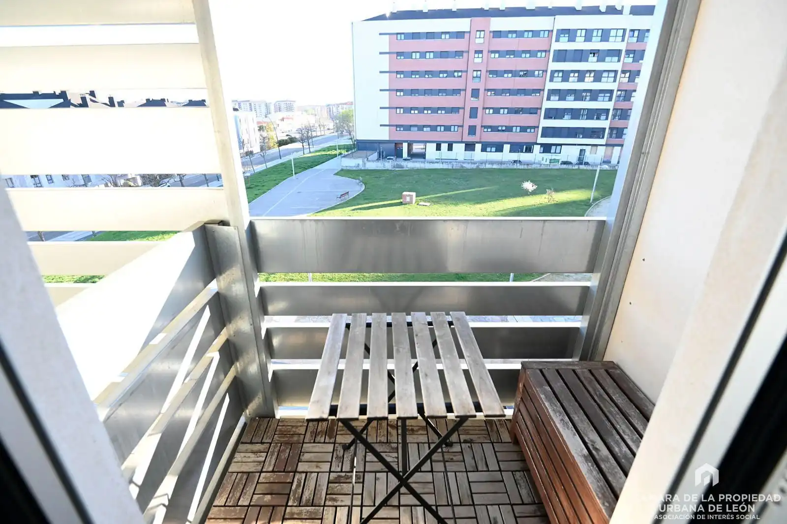 Terraza de Piso de alquiler en León Capital  con Calefacción, Parquet y Terraza