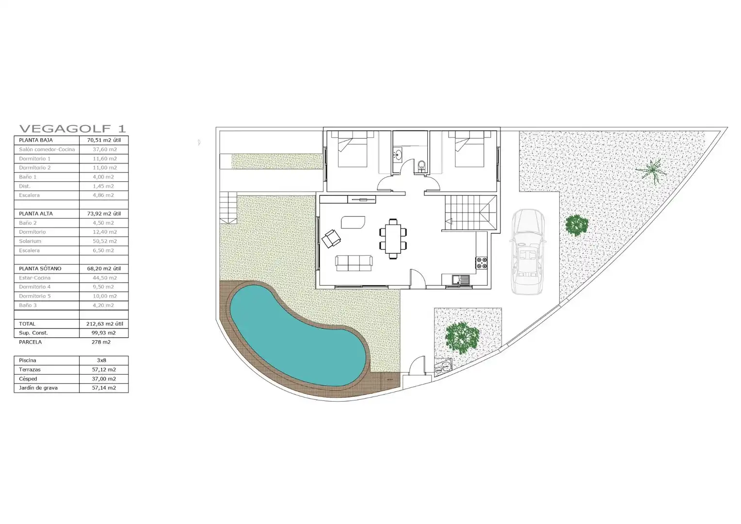 Casa o chalet en venta en Rojales con Aire acondicionado, Calefacción y Jardín privado