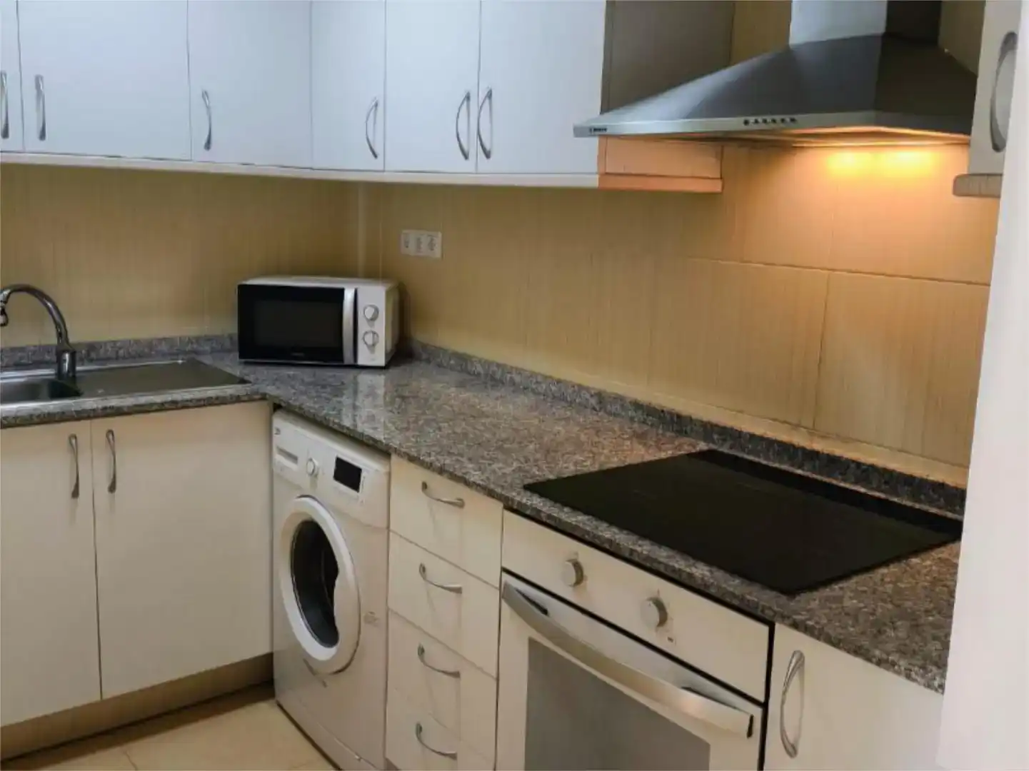 Küche von Wohnung zum Verkauf in Onil mit Balkon