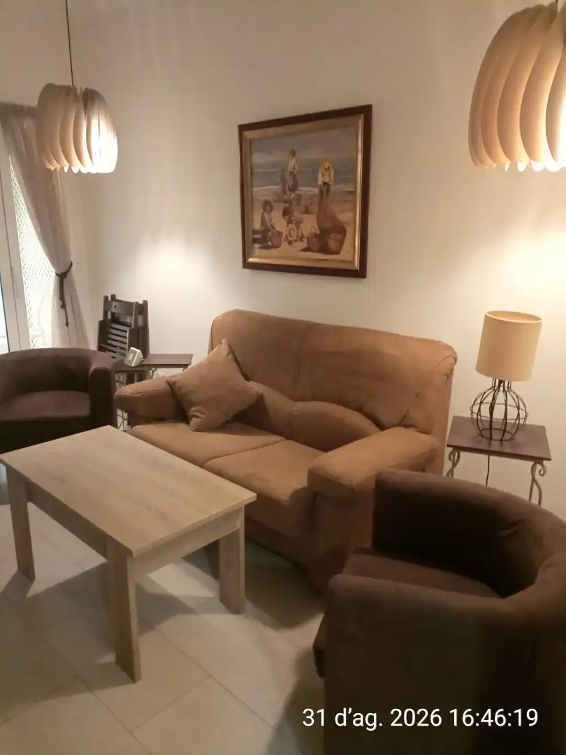 Living room of Flat for rent in Barcelona  with Air Conditioner, Heating and Furnished