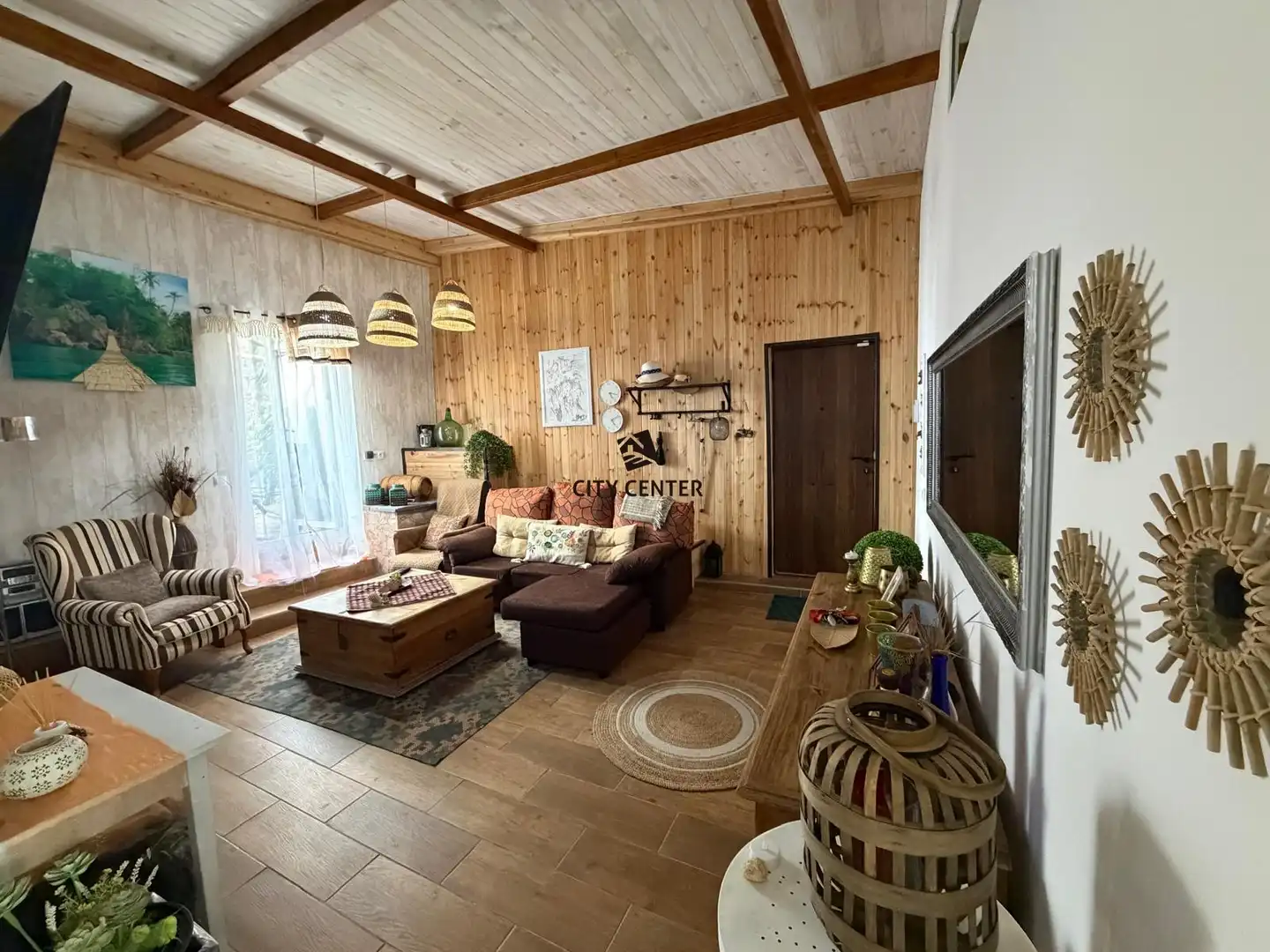 Sala d'estar de Casa o xalet en venda en Icod de los Vinos amb Jardí privat i Moblat