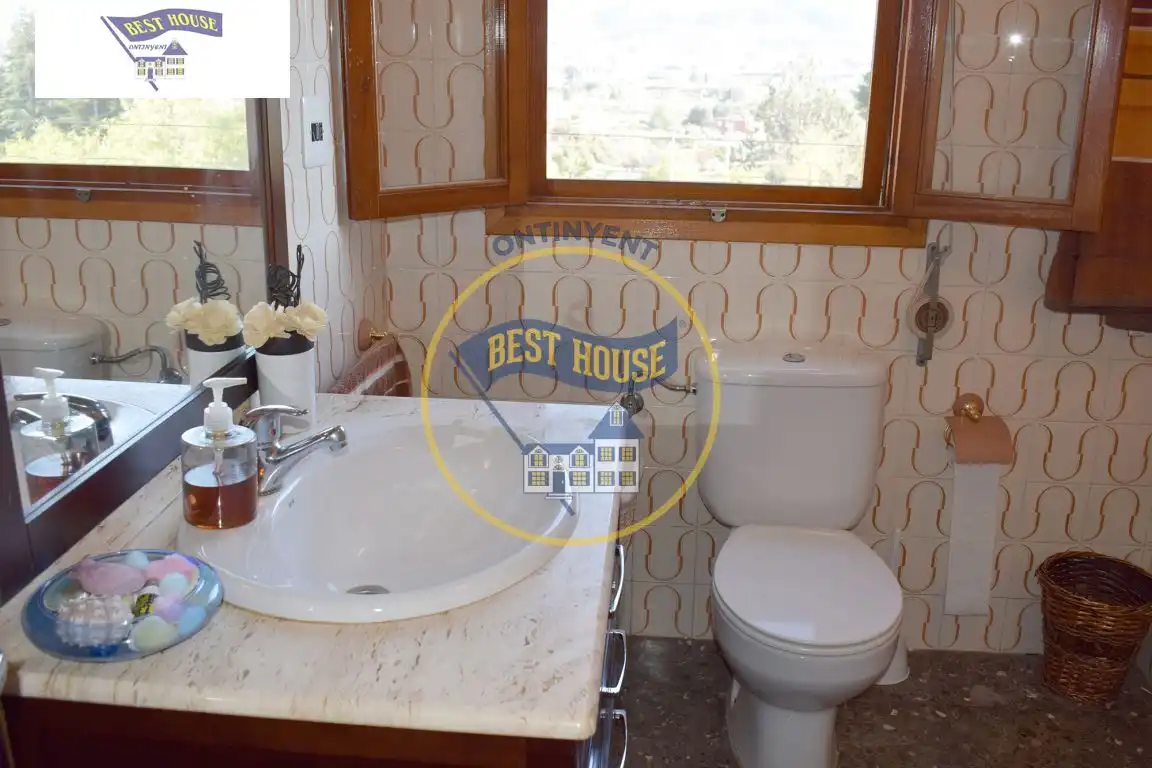 Baño de Casa o chalet en venta en Ontinyent con Aire acondicionado, Jardín privado y Terraza